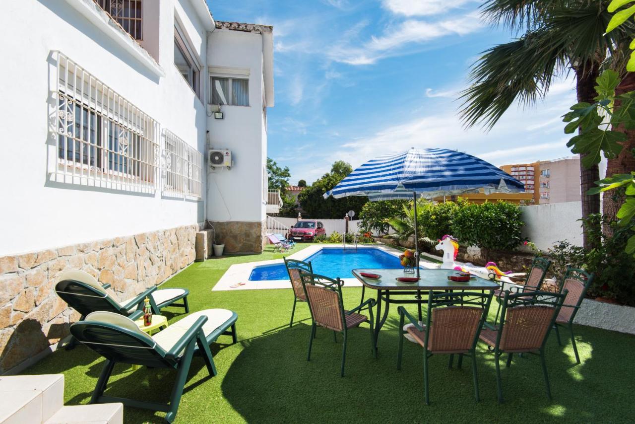 Villa Palm Beach Marina Benalmadena 3 Min Walking From The Sea Exteriér fotografie